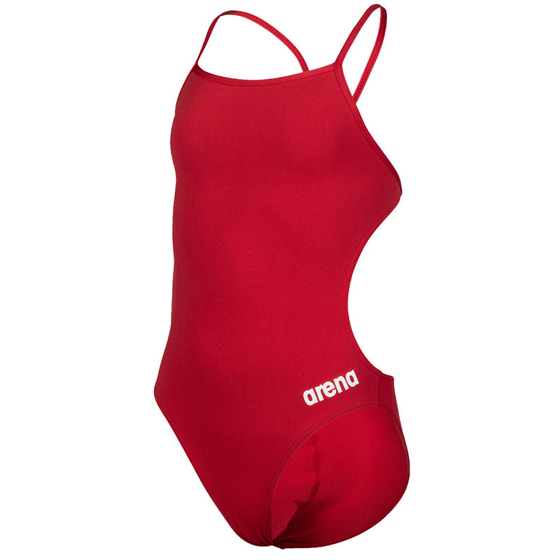 Arena - Team Challenge Back Girls’ Swimsuit - Red/White