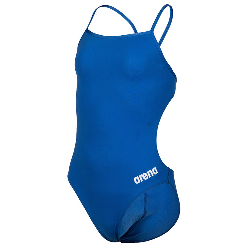 Arena - Team Challenge Back Girls’ Swimsuit - Royal/White