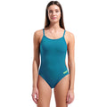 Arena - Team Challenge Back Ladies Swimsuit - Blue Cosmo/Artic Lime