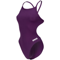 Arena - Team Challenge Back Ladies Swimsuit - Plum/White
