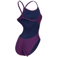 Arena - Team Challenge Back Ladies Swimsuit - Plum/White