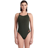 Arena - Team Challenge Back Ladies Swimsuit - Sage Green