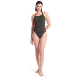 Arena - Team Challenge Back Ladies Swimsuit - Sage Green