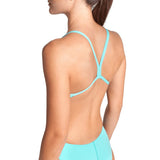 Arena - Team Challenge Back Ladies Swimsuit - Water/Pink