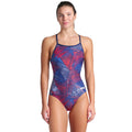 Arena - Team Energy Lightdrop Back Ladies Swimsuit - Navy/Red