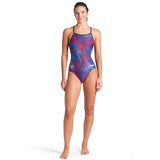Arena - Team Energy Lightdrop Back Ladies Swimsuit - Navy/Red