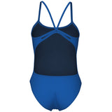 Arena - Team Solid Lace Back Ladies Swimsuit - Royal/White