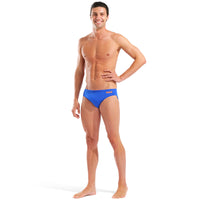 Arena - Team Solid Men's Swim Brief - Blue/Orange
