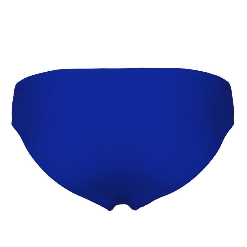 Arena - Team Solid Men's Swim Brief - Blue/Orange