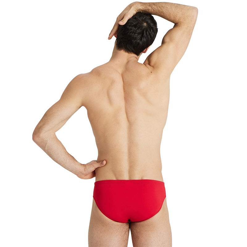 Arena - Team Solid Men's Swim Brief - Red/White