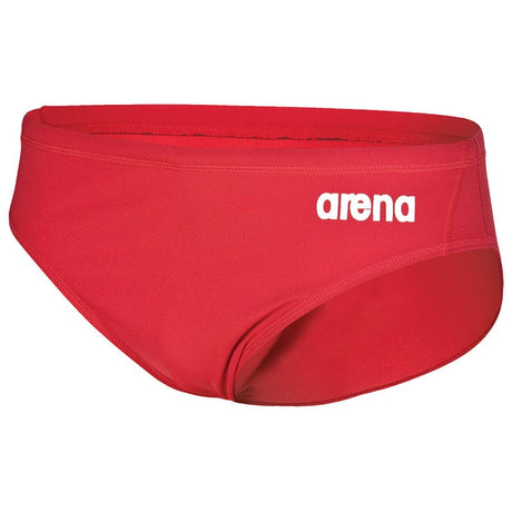 Arena - Team Solid Men's Swim Brief - Red/White