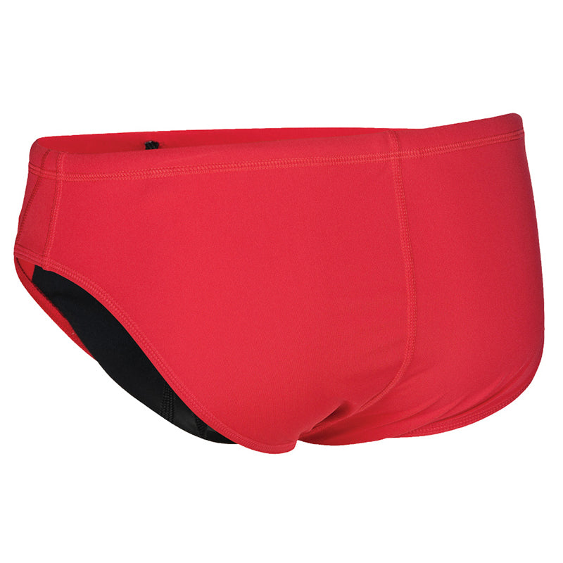 Arena - Team Solid Men's Swim Brief - Red/White