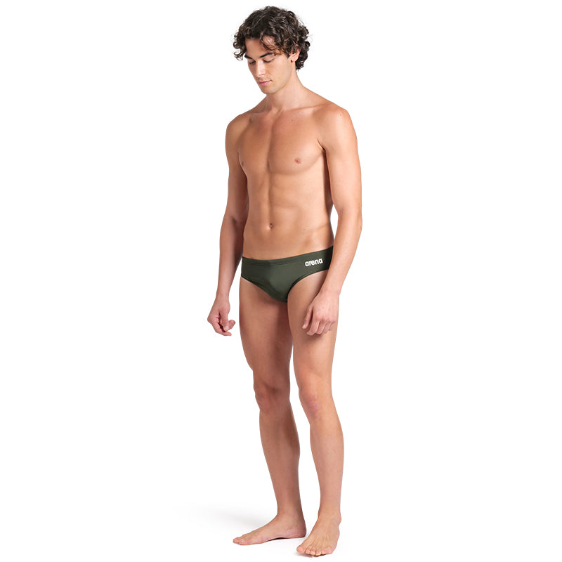 Arena - Team Solid Men's Swim Brief - Sage/White