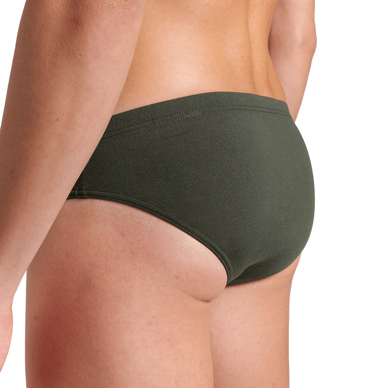 Arena - Team Solid Men's Swim Brief - Sage/White