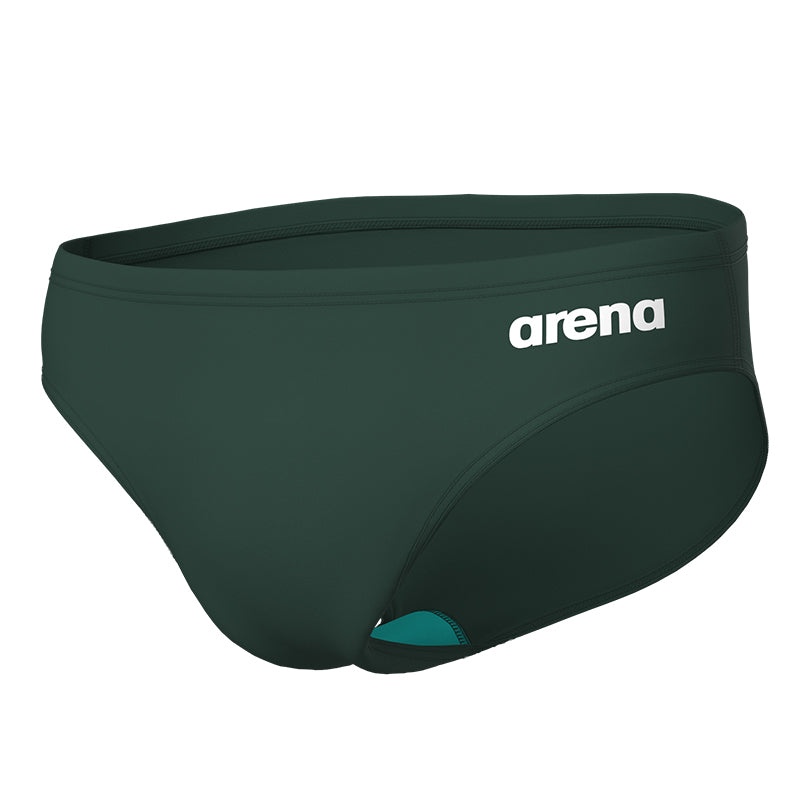 Arena - Team Solid Men's Swim Brief - Sage/White