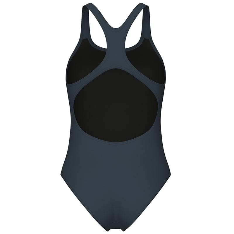 Arena - Team Solid Pro Back Ladies Swimsuit - Asphalt/Coral
