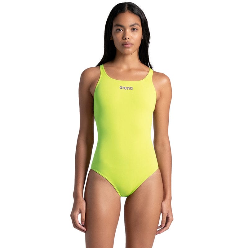 Arena - Team Solid Pro Back Ladies Swimsuit - Soft Green