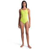 Arena - Team Solid Pro Back Ladies Swimsuit - Soft Green
