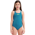 Arena - Team Swim Pro Back Girls’ Swimsuit - Blue Cosmo/Water