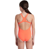Arena - Team Swim Pro Back Girls’ Swimsuit - Bright Coral