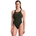 Arena - Team Swim Tech Back Ladies Swimsuit - Dark Sage