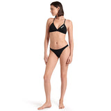 Arena - Team Tie Back Ladies Swim Top - Black/White