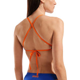 Arena - Team Tie Back Ladies Swim Top - Blue/Orange