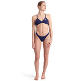 Arena - Team Tie Back Ladies Swim Top - Navy/White