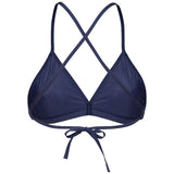 Arena - Team Tie Back Ladies Swim Top - Navy/White