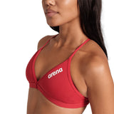 Arena - Team Tie Back Ladies Swim Top - Red/White