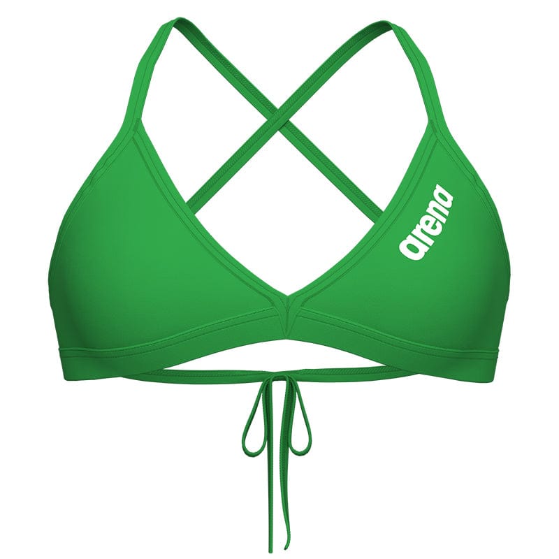 Arena - Team Tie Back Ladies Swim Top - Team Green
