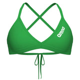 Arena - Team Tie Back Ladies Swim Top - Team Green