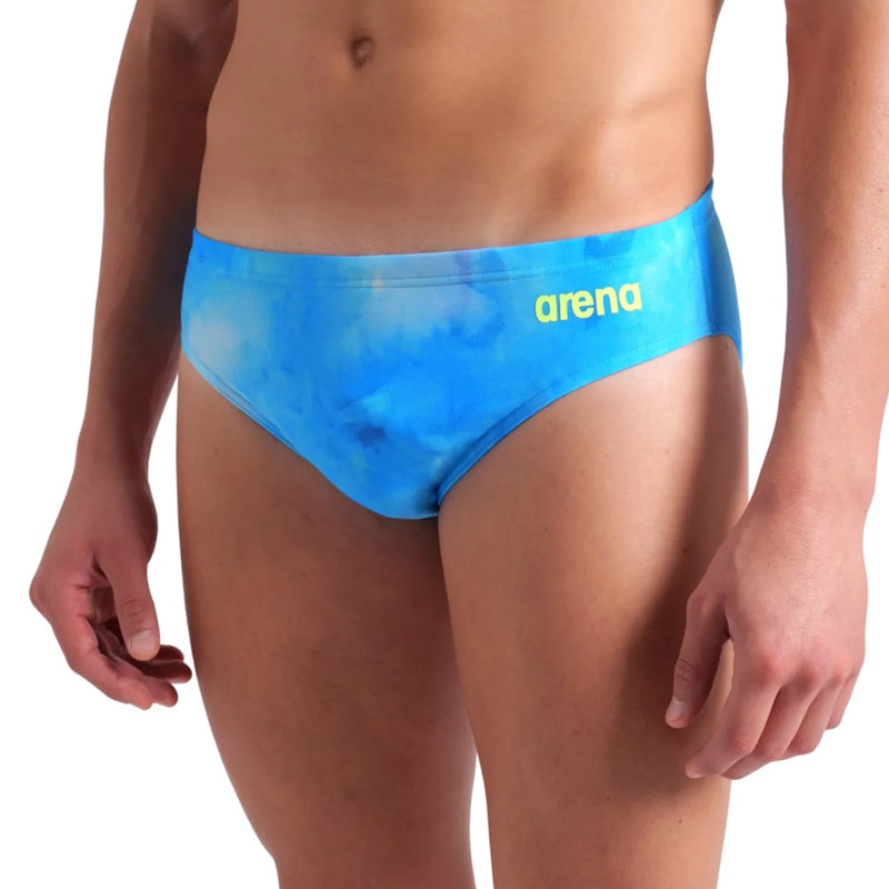 Arena - Tie-Dye Men's Brief - Blue/Multi