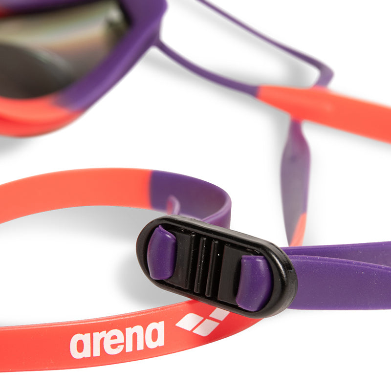 Arena - Tracks Mirror Goggles - Copper/Plum/Coral