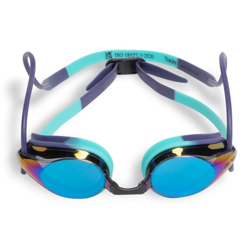 Arena - Tracks Mirror Goggles - Turquoise/Water