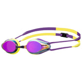Arena - Tracks Mirror Goggles - Violet/Plum/Lime