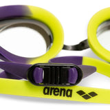 Arena - Tracks Mirror Goggles - Violet/Plum/Lime