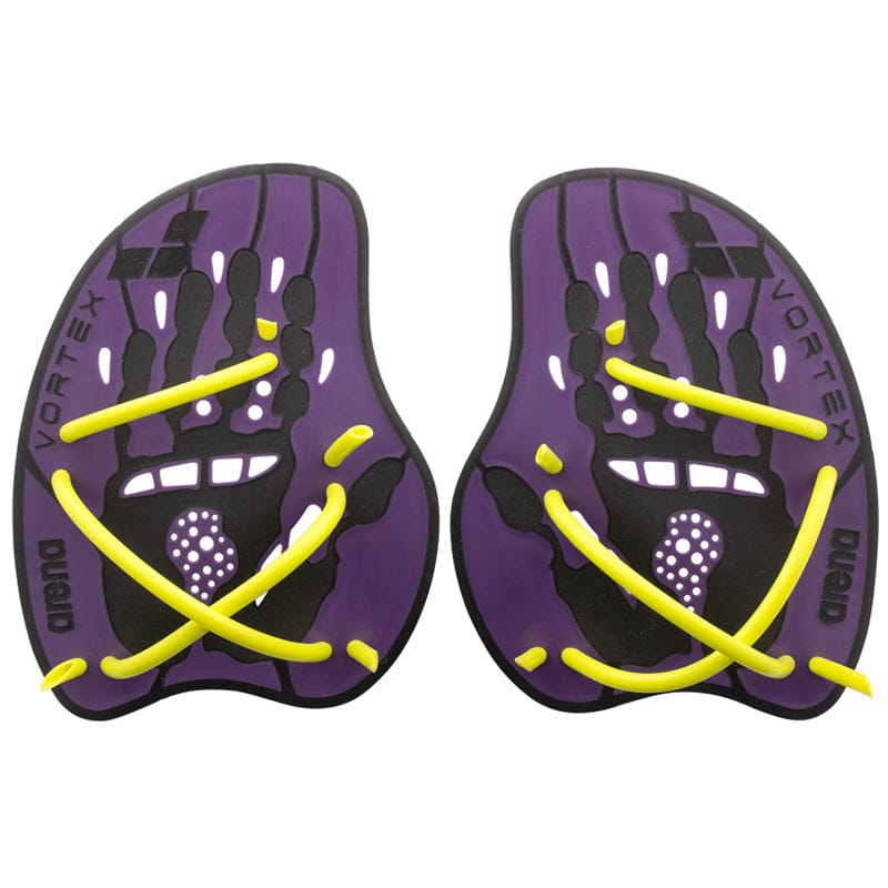 Arena - Vortex Evolution Hand Paddles - Plum/Lime