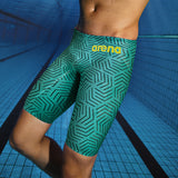 Arena - Water Maze Limited Edition Men's Powerskin Carbon Air2 Jammer – Water Multi/Black