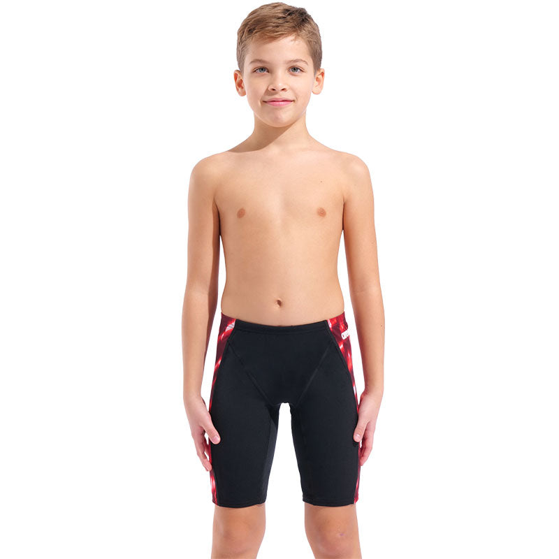 Arena - Wave Boy's Swim Jammer - Black/Team Red