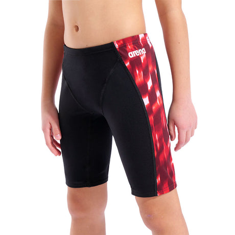 Arena - Wave Boy's Swim Jammer - Black/Team Red