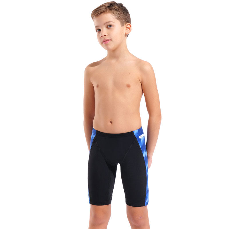 Arena - Wave Boy's Swim Jammer - Black/Team Royal