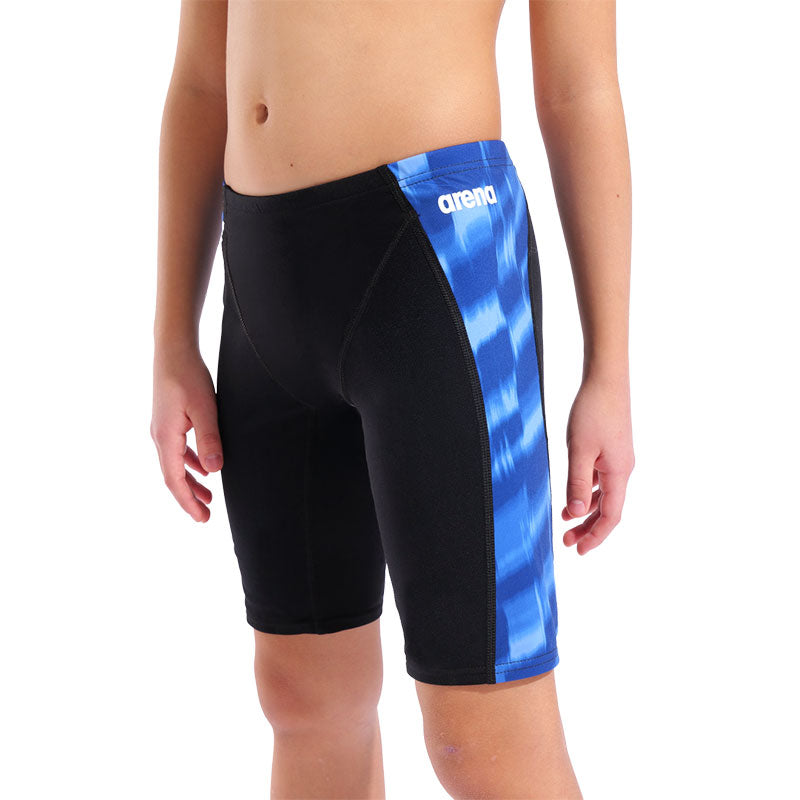 Arena - Wave Boy's Swim Jammer - Black/Team Royal