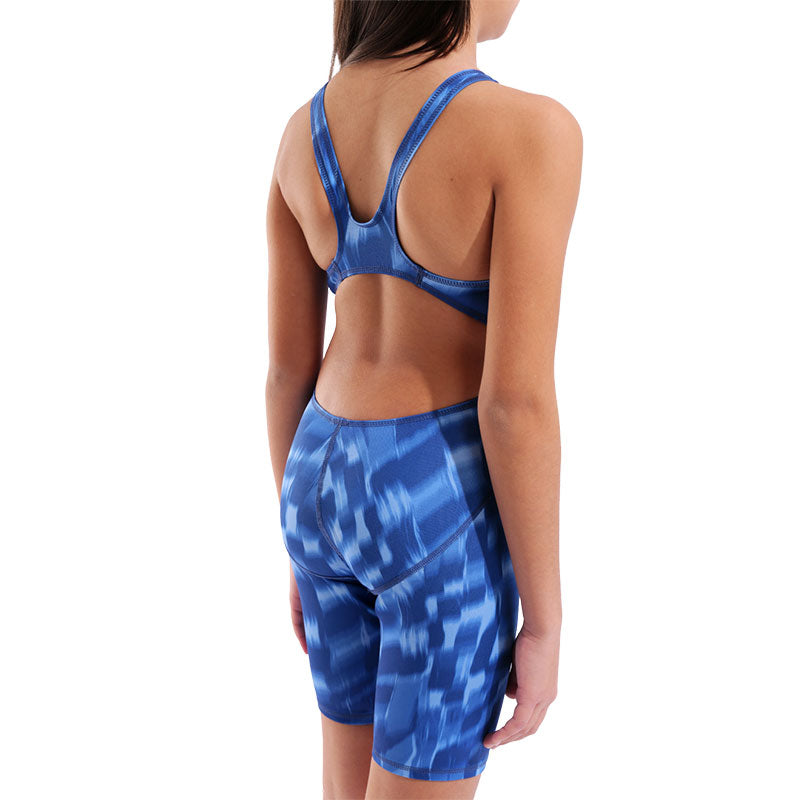 Arena - Wave Full Body Girl's Kneesuit - Team Royal