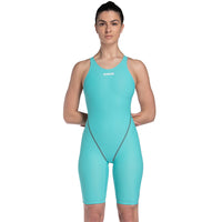 Arena - Women’s Powerskin ST Next Open Back - Aquamarine