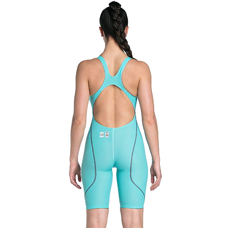 Arena - Women’s Powerskin ST Next Open Back - Aquamarine