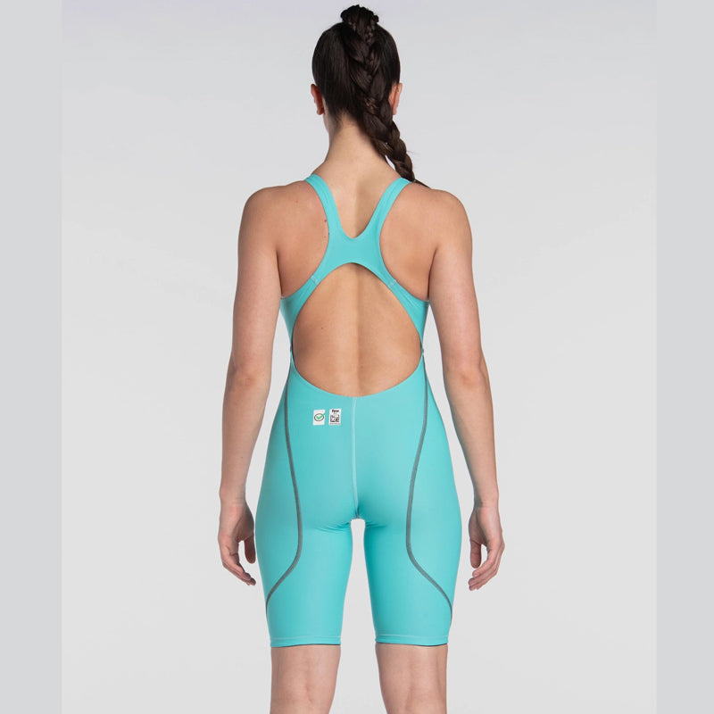 Arena - Women’s Powerskin ST Next Open Back - Aquamarine