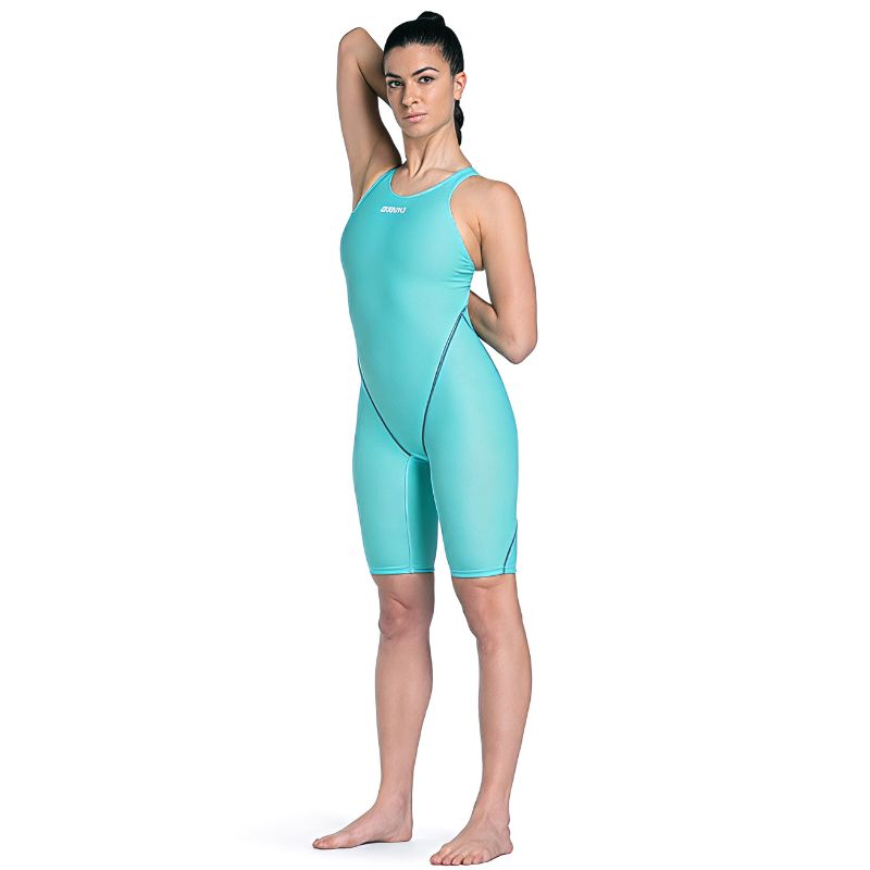 Arena - Women’s Powerskin ST Next Open Back - Aquamarine