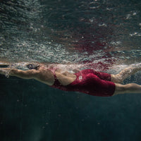 Arena - Women’s Powerskin ST Next Open Back - Deep Red