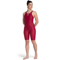 Arena - Women’s Powerskin ST Next Open Back - Deep Red